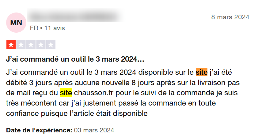 Chausson Matériaux expérience client