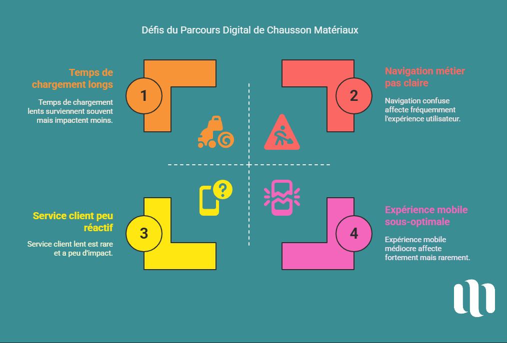 Défis du Parcours Digital de Chausson Matériaux