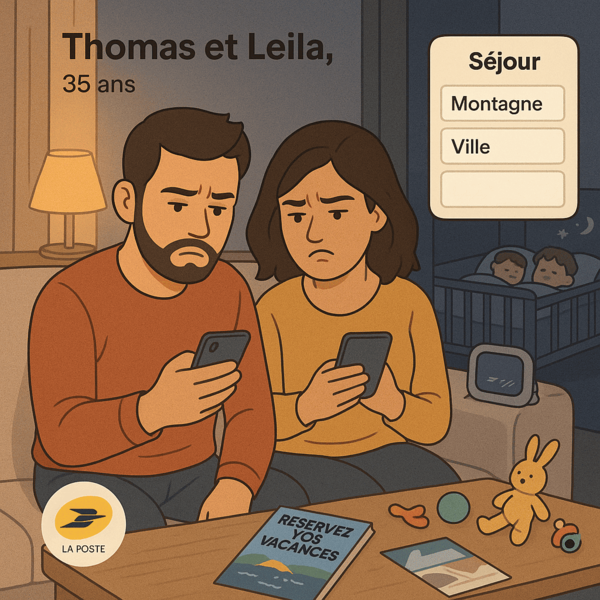 Touloisirs user persona - Thomas et Leila