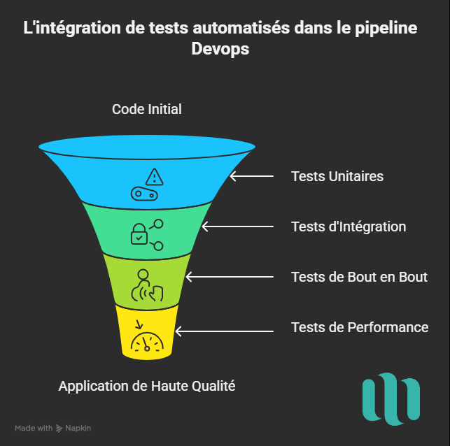 Intégration de tests automatisés dans le pipeline Devops
