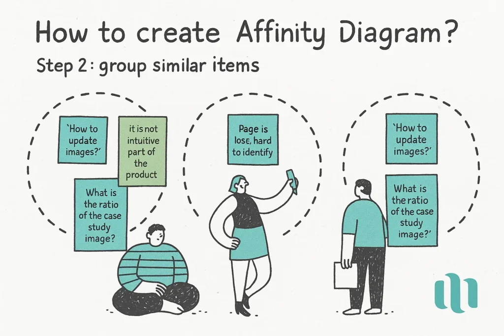  passer en revue et trier tous les éléments avec l’équipe