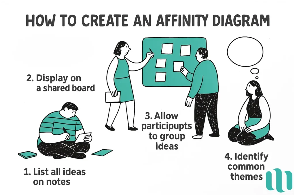 Diagramme d'affinitié affinity diagram Définition et histoire