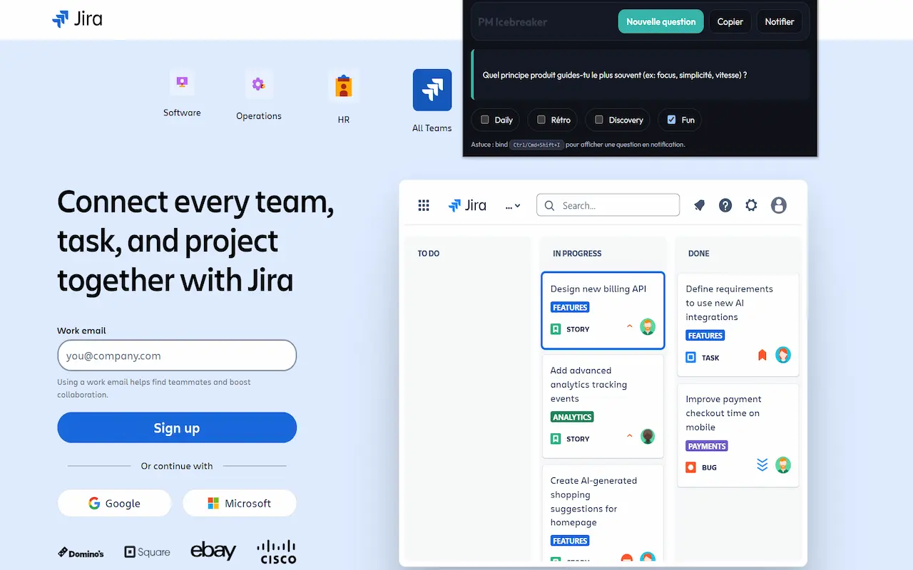 PM Icebreaker — Product Meeting Warmups - Politique de confidentialité