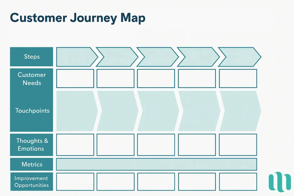 le customer journey map template