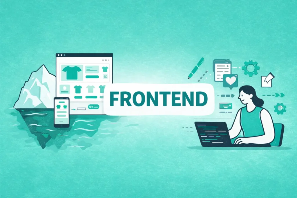 Définition du frontend : l'interface visible pour l'utilisateur