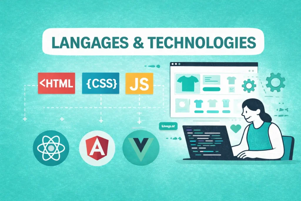 Les langages et technologies du frontend