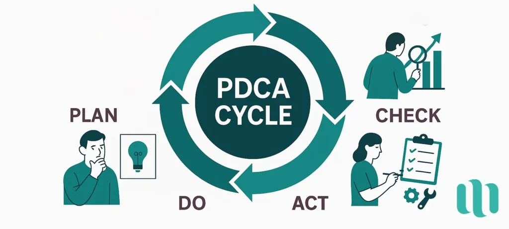 Roue de Deming PDCA