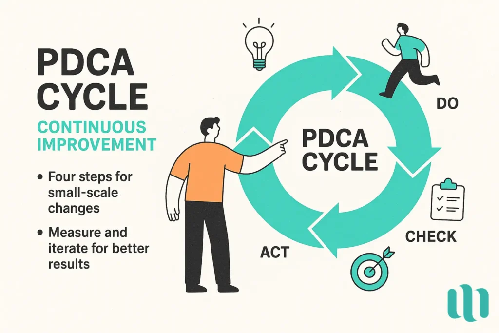 roue de Deming ou cycle PDCA